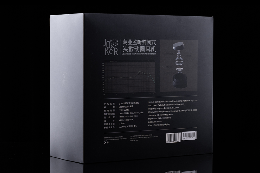 MOONDROP JOKER 50mm Dynamic Driver Full-Size Headphone