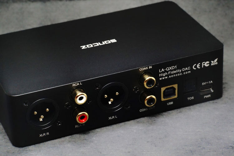 SONCOZ LA-QXD1 High Fidelity Fully Balanced DAC - Audiophile Store