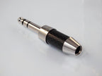 Custom Pure Silver Headphone Cable 6.3 mm Single Ended by A.L.A. Audio - Audiophile Store