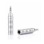 FURUTECH F-35 Audiophile (R) Rhodium  6.3mm - 3.5mm Headphone Adaptor - Audiophile Store