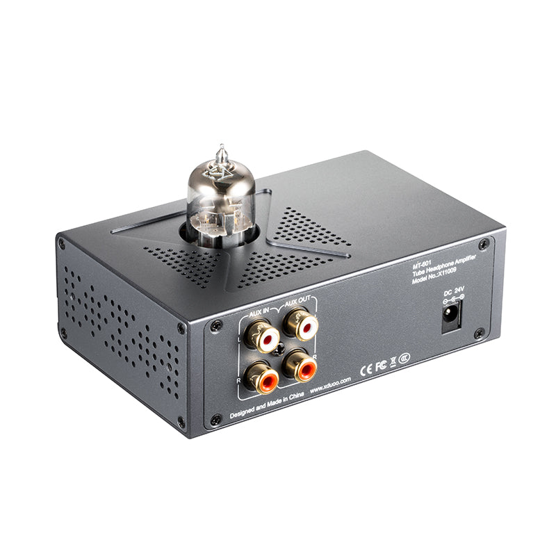 xDuoo MT-601 6N11/E88CC High Performance Class-A Tube Headphone & Pre-Amplifier - Audiophile Store