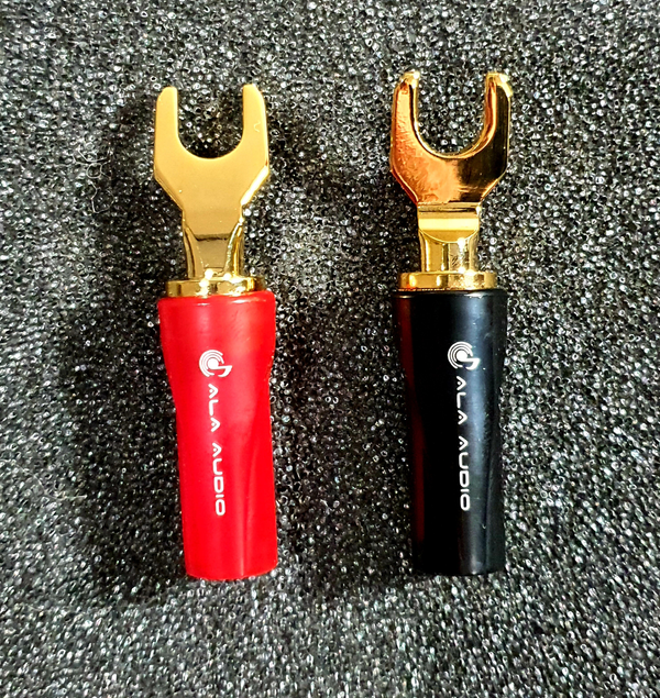 Speaker Spade Connectors by A.L.A Audio Audiophile Shop