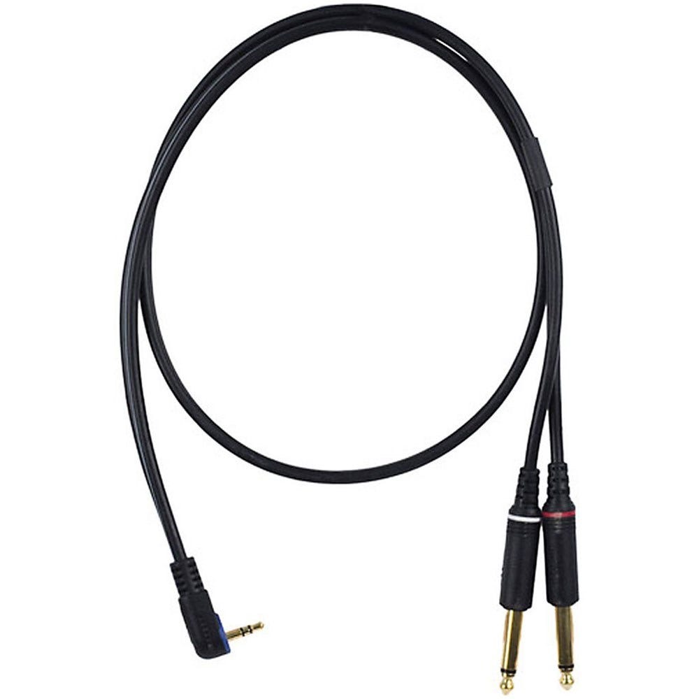 Mogami Patch IP 3.5mm TRS to Dual 1/4" TS Cable 1.0m
