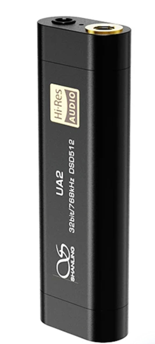 SHANLING UA2 ES9038Q2M DAC Chip PCM768 DSD512 HiFi Audio Portable USB DAC AMP ios & Android