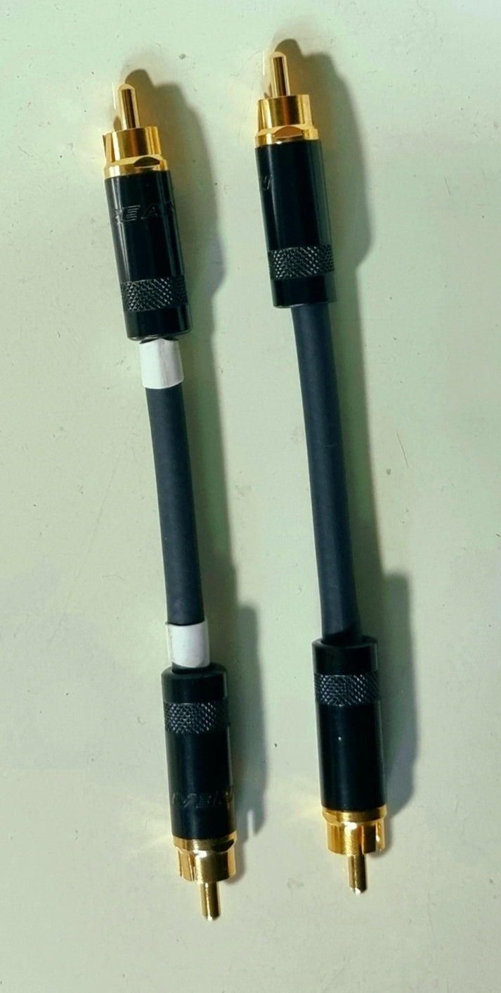 Short Audiophile RCA Interconnect Cables Audiophile Shop