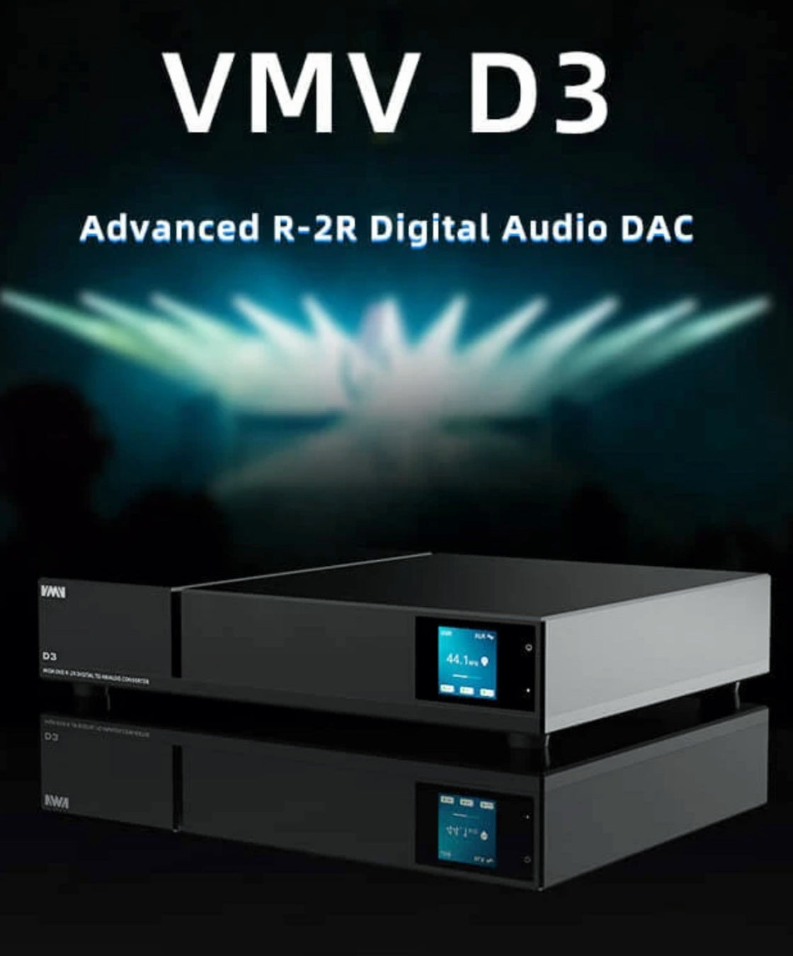 SMSL VMV D3 R-2R DAC MQA DSD512 Decoding