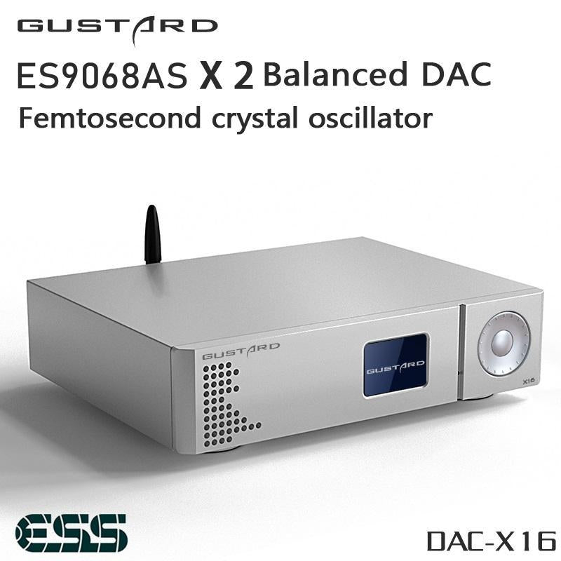 Gustard X16 MQA DAC (Digital-to-Analog Converter)