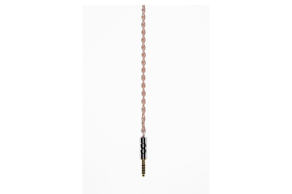 MOONDROP LINE T 6N Single Crystal Copper 196-Core Litz 0.78mm 2Pin Structure Earphone Upgrade Cable