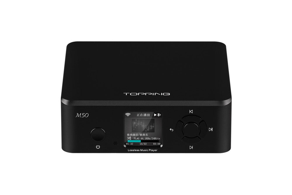 TOPPING M50 Digital Music Player & Bluetooth Receiver with Remote Control