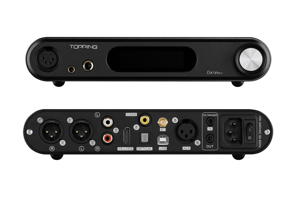 TOPPING DX7 Pro+ Headphone Amp & Hi-Res DAC