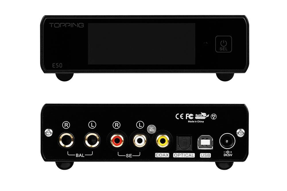 TOPPING E50 ES9068AS MQA BALANCED DESKTOP DAC