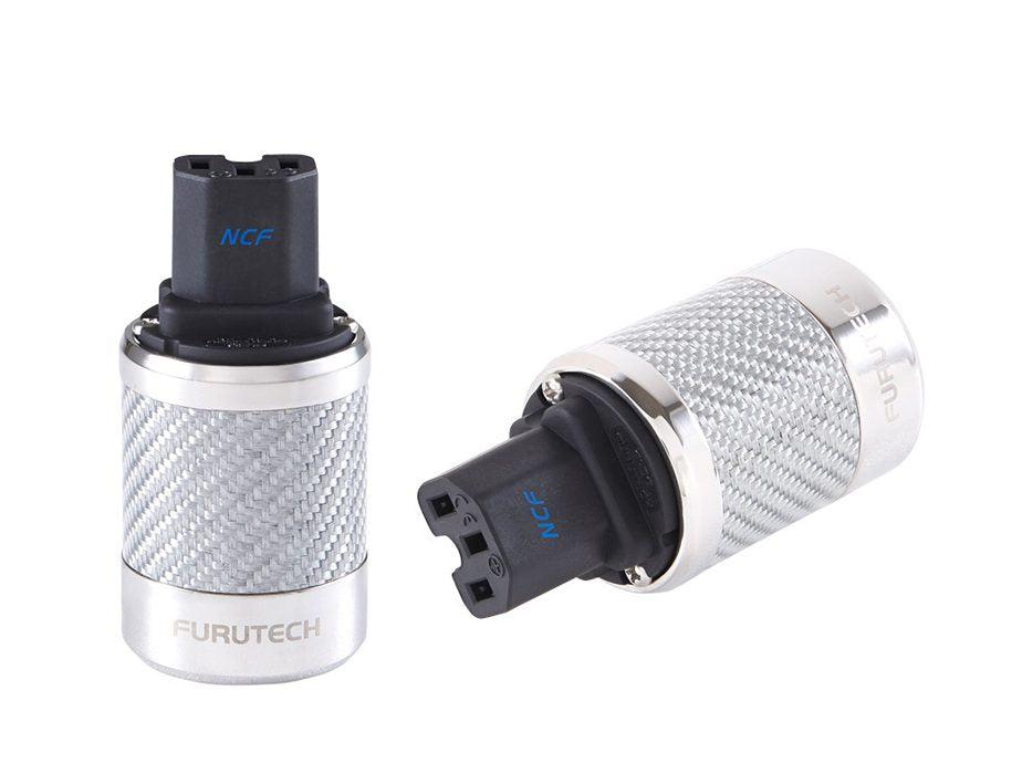 Furutech FI-50-NCF (R) HI-End Grade Carbon Fibre/Stainless Steel C15 IEC Connector