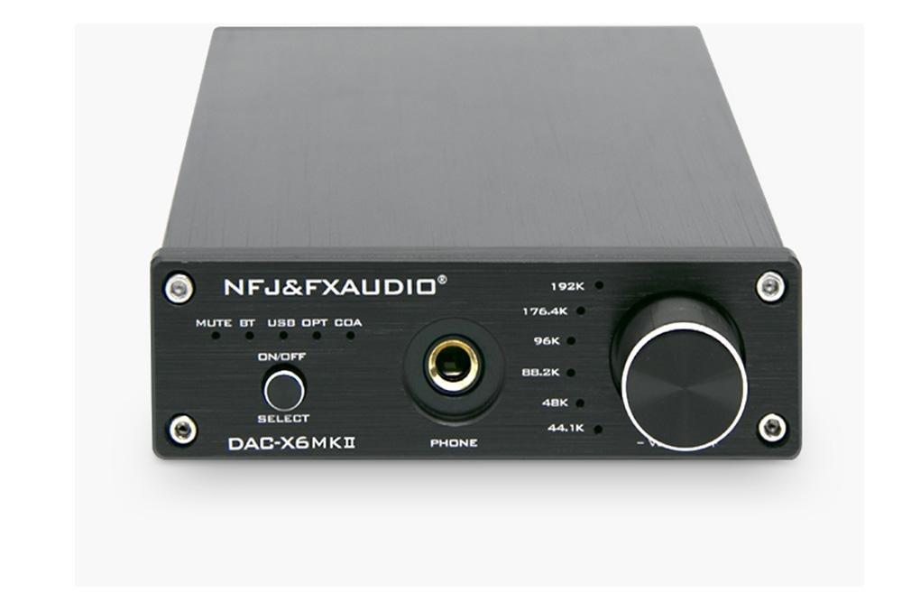 FX Audio DAC-X6 MKII ESS9018 TPA6120 Chip Bluetooth 5.0 APTX USB DAC & Headphone/Pre Amplifier - Audiophile Store
